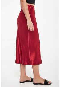 Spódnica midi satynowa Alessio MM. Materiał: satyna #2