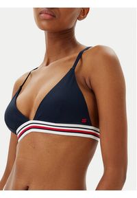 TOMMY HILFIGER - Tommy Hilfiger Góra od bikini UW0UW05805 Granatowy. Kolor: niebieski. Materiał: syntetyk