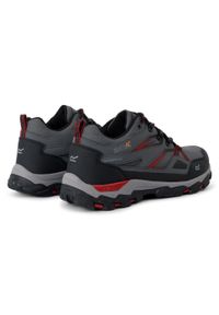 Regatta - Buty trekkingowe męskie Holcombe 3 niskie. Kolor: niebieski. Materiał: materiał, syntetyk. Szerokość cholewki: normalna