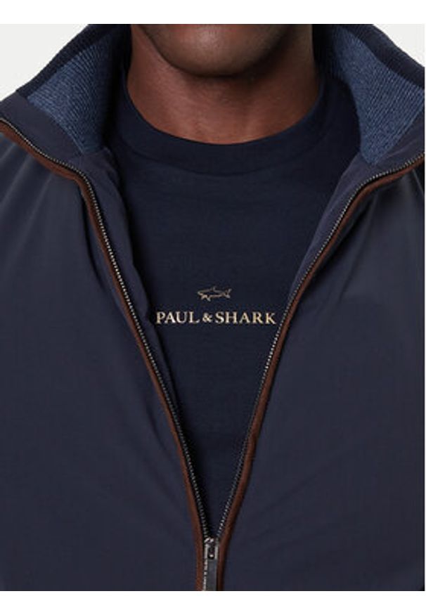 PAUL & SHARK - Paul&Shark Kurtka bomber 14312060 Granatowy Regular Fit. Kolor: niebieski. Materiał: syntetyk