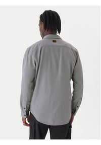 G-Star RAW - G-Star Raw Koszula Marine D24963-D454 Szary ciemny Slim Fit. Kolor: szary. Materiał: bawełna. Styl: marine #2