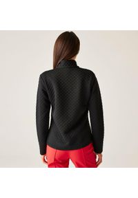 DARE 2B - Bluza damska z suwakiem 1/4 Glamourize III Dare 2b. Kolor: czarny. Materiał: żakard, dzianina. Sezon: zima. Sport: narciarstwo