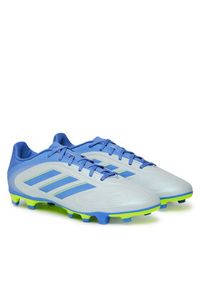 Adidas - adidas Buty do piłki nożnej Copa Pure 3 Club Firm/Multi-Ground IE1174 Niebieski. Kolor: niebieski. Materiał: skóra #4