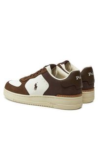 Polo Ralph Lauren Sneakersy Masters Court 809955690003 Brązowy. Kolor: brązowy. Materiał: skóra #3