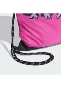 Adidas - Torba-worek adidas X Jeremy Scott Pride. Kolor: wielokolorowy, różowy, czarny