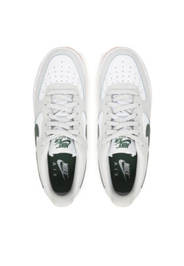 Nike Sneakersy Air Force 1 (GS) CT3839 007 Biały. Kolor: biały. Materiał: skóra. Model: Nike Air Force