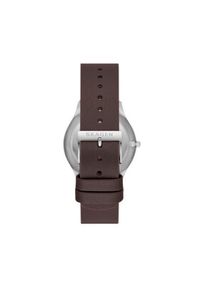 Skagen Zegarek Malbye Gent SKW6909 Brązowy. Kolor: brązowy. Materiał: skóra #3