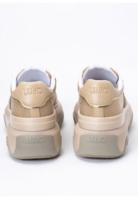 Sneakersy damskie beżowe Liu Jo June 02. Okazja: na spotkanie biznesowe. Kolor: beżowy. Materiał: tkanina #3