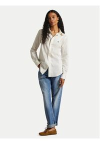 Polo Ralph Lauren Koszula 211A92177007 Écru Classic Fit. Typ kołnierza: polo. Materiał: bawełna #5