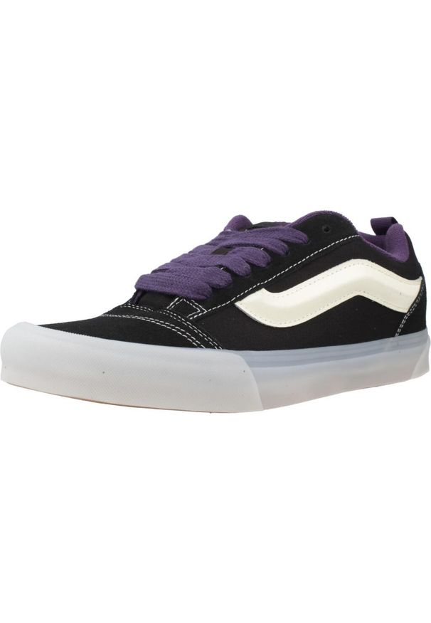 Tenisówki Vans Model Knu Skool Kolor Czarny. Kolor: czarny. Materiał: tkanina