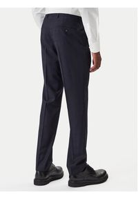 BOSS Garnitur H-Huge 50557259 Granatowy Slim Fit. Kolor: niebieski. Materiał: wełna #10