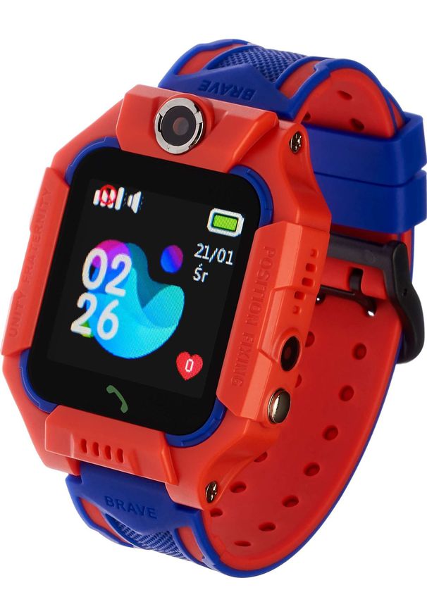 GARETT - Smartwatch Garett Kids Play Czerwony (5903246284591). Rodzaj zegarka: smartwatch. Kolor: czerwony