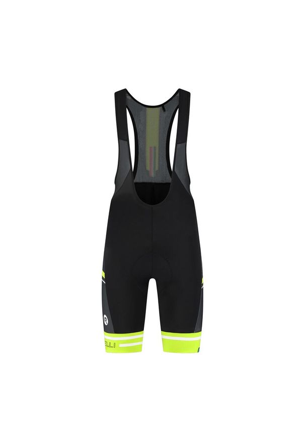 ROGELLI - Spodenki rowerowe męskie Rogelli GARA MOSTRO II. Kolor: czarny, żółty, wielokolorowy. Długość: krótkie. Sezon: lato. Sport: kolarstwo