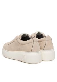Armani Exchange Sneakersy XW001666 AF17465 U1092 Beżowy. Kolor: beżowy. Materiał: zamsz, skóra #3