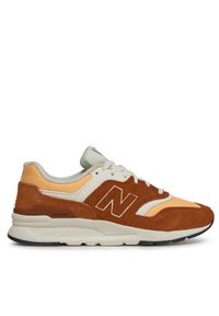 New Balance Sneakersy CW997HVR Pomarańczowy. Kolor: pomarańczowy. Materiał: skóra, zamsz