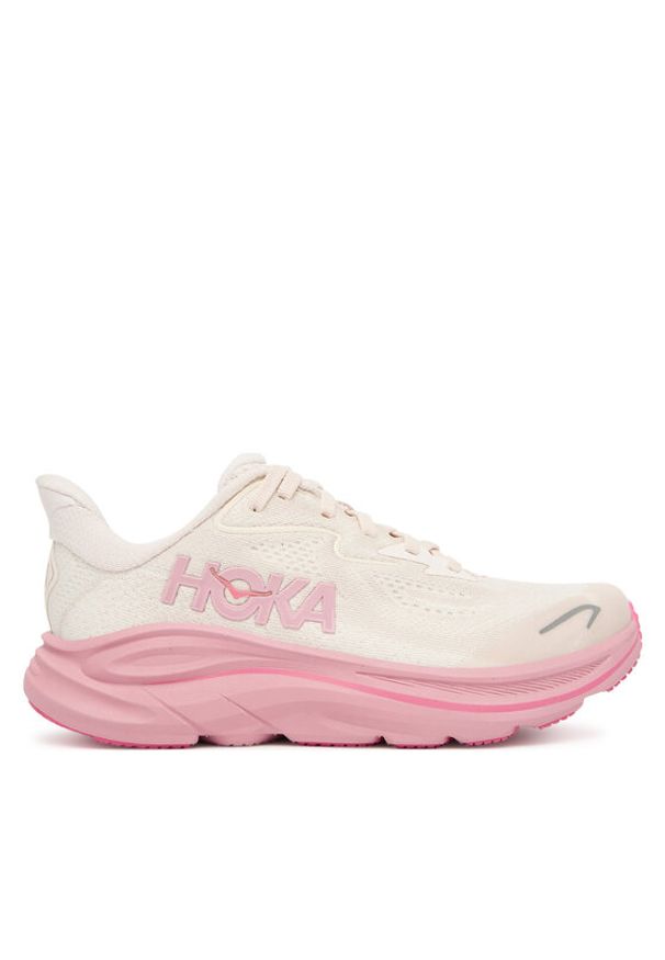 HOKA - Hoka Buty do biegania Clifton 10 1168860 Écru. Kolor: kremowy. Materiał: materiał