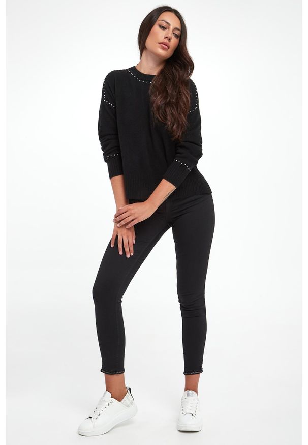 Liu Jo - Jeansy damskie z cekinami LIU JO