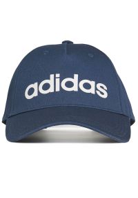 Adidas - Czapka adidas Daily Cap GN1989 - granatowa. Kolor: niebieski. Materiał: tkanina, bawełna. Sezon: lato. Styl: casual, klasyczny #1