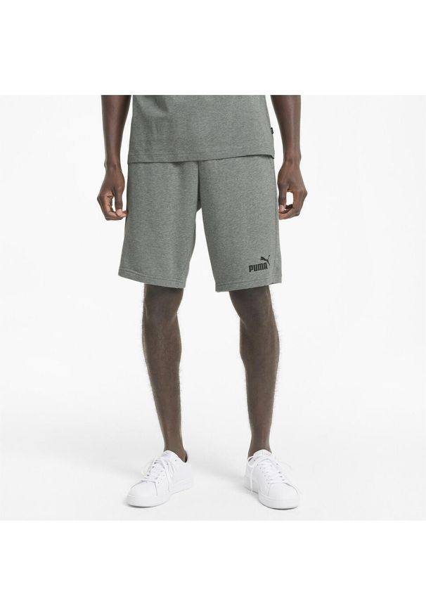Spodnie treningowe męskie Puma Ess Shorts 10. Kolor: szary. Długość: krótkie