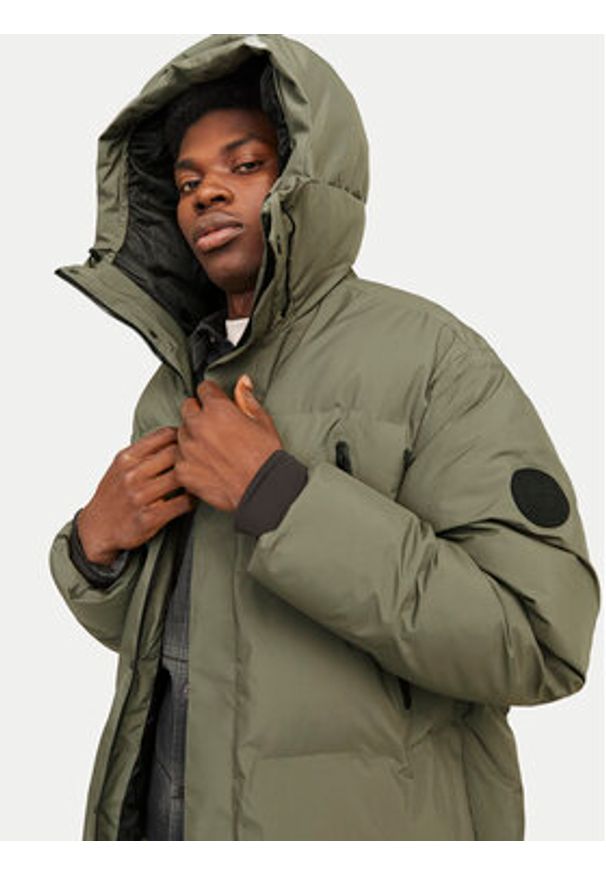 Jack & Jones - Jack&Jones Kurtka zimowa Alpha 12260481 Zielony Regular Fit. Kolor: zielony. Materiał: syntetyk. Sezon: zima