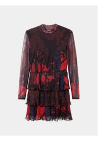 Desigual Sukienka codzienna 23WWVK78 Czerwony Regular Fit. Okazja: na co dzień. Kolor: czerwony. Materiał: syntetyk. Typ sukienki: proste. Styl: casual #5