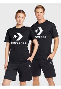 Converse T-Shirt Unisex Star Chevron 10024067-A01 Czarny Regular Fit. Kolor: czarny. Materiał: bawełna #5