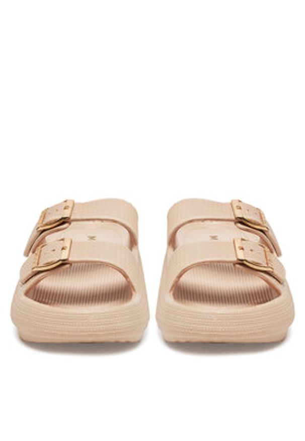 MEXX Klapki MICC1904941W-01 Beżowy. Kolor: beżowy. Materiał: syntetyk, materiał