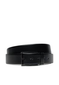 BOSS - Boss Pasek Męski Gomero 50537099 Czarny. Kolor: czarny. Materiał: skóra