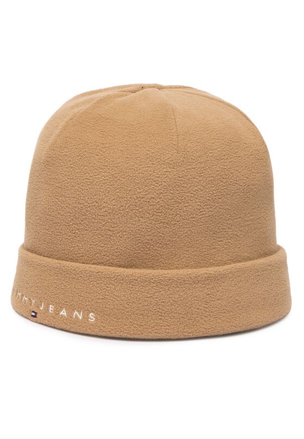 Tommy Jeans Czapka AM0AM12638 Beżowy. Kolor: beżowy. Materiał: poliester