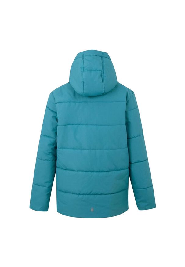 Regatta - Kurtka Ocieplana Dziecięca Halkner. Kolor: niebieski. Materiał: puch. Styl: sportowy