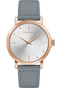Zegarek Caravelle Zegarek damski Caravelle 44L257 szary. Kolor: szary #1