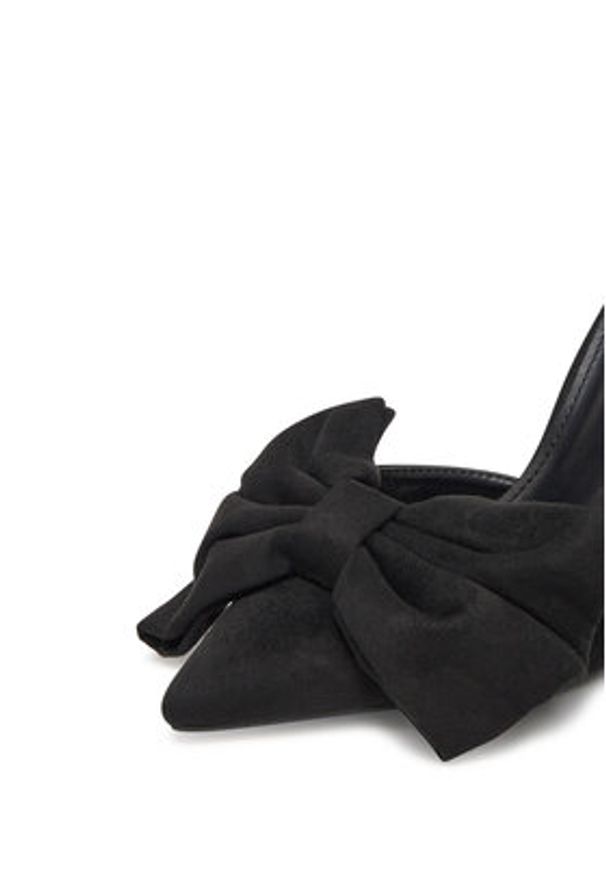 DeeZee Szpilki HT6176-57 Czarny. Kolor: czarny. Materiał: materiał. Obcas: na szpilce