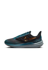 Buty do biegania męskie Nike Air Winflo 9 Shield. Okazja: na co dzień, do pracy, na spacer. Kolor: czarny. Sport: turystyka piesza #7