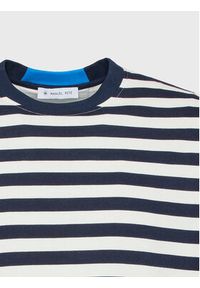 MANUEL RITZ - Manuel Ritz T-Shirt 3432M554 233448 Granatowy Regular Fit. Kolor: niebieski. Materiał: bawełna