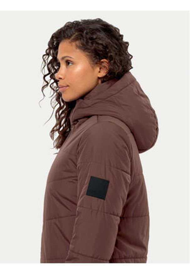 Jack Wolfskin Kurtka zimowa Deutzer Coat 1207501 Bordowy Regular Fit. Kolor: czerwony. Materiał: syntetyk. Sezon: zima