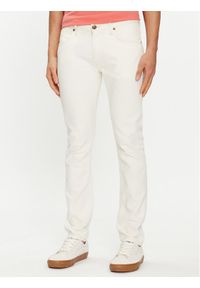 Lee Jeansy Luke 112349207 Biały Slim Fit. Kolor: biały #1