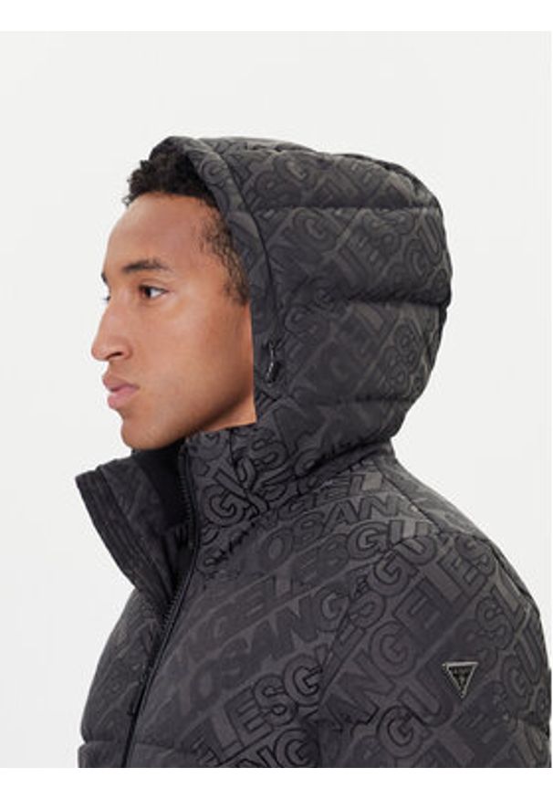 Guess Kurtka zimowa M5BL2D W2752 Szary Regular Fit. Kolor: szary. Materiał: syntetyk. Sezon: zima