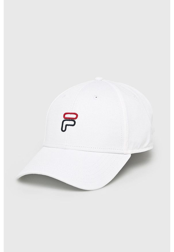 Fila - Czapka. Kolor: biały