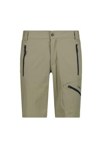 Spodenki męskie turystyczne CMP 31T5177. Kolor: zielony. Sport: turystyka piesza #1