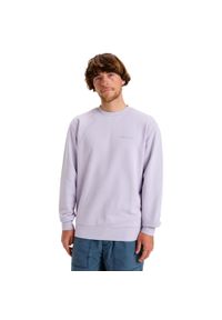 Quiksilver - Bluza z okrągłym dekoltem dla Mężczyzn SALT WATER Fioletowy. Kolor: różowy. Materiał: materiał, poliester, bawełna