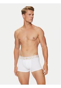 VERSACE - Versace Bokserki AU10026 1A10011 Biały. Kolor: biały. Materiał: bawełna #4