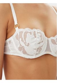 Chantelle Biustonosz balkonetka Fleurs Signature C12Q50 Biały. Kolor: biały. Materiał: syntetyk #6
