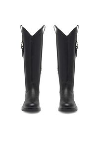 Jenny Fairy Kozaki DONNA HY13263-10 Czarny. Kolor: czarny. Materiał: syntetyk #3