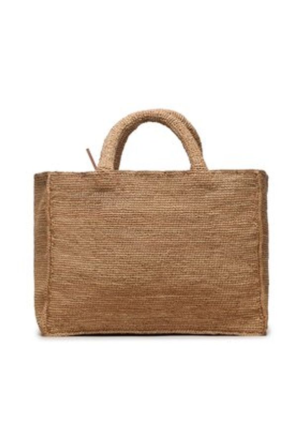 Manebi Torebka Sunset Bag Large V 2.2 AB Beżowy. Kolor: beżowy