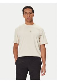 BOSS T-Shirt Future 50544316 Écru Oversize. Materiał: bawełna