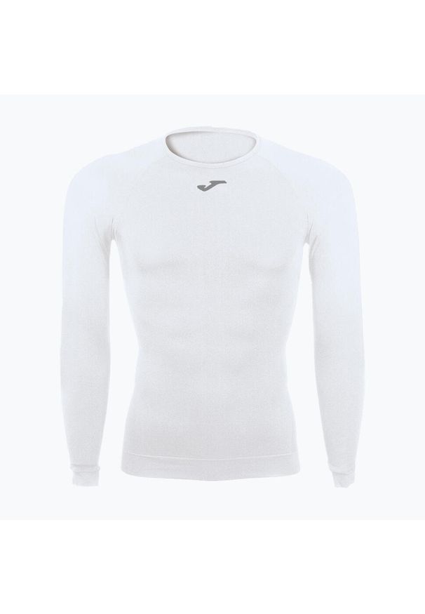 Joma Classic White Sports Shirt S-M: Oddychająca i szybko suszająca. Kolor: biały. Długość rękawa: długi rękaw. Długość: długie