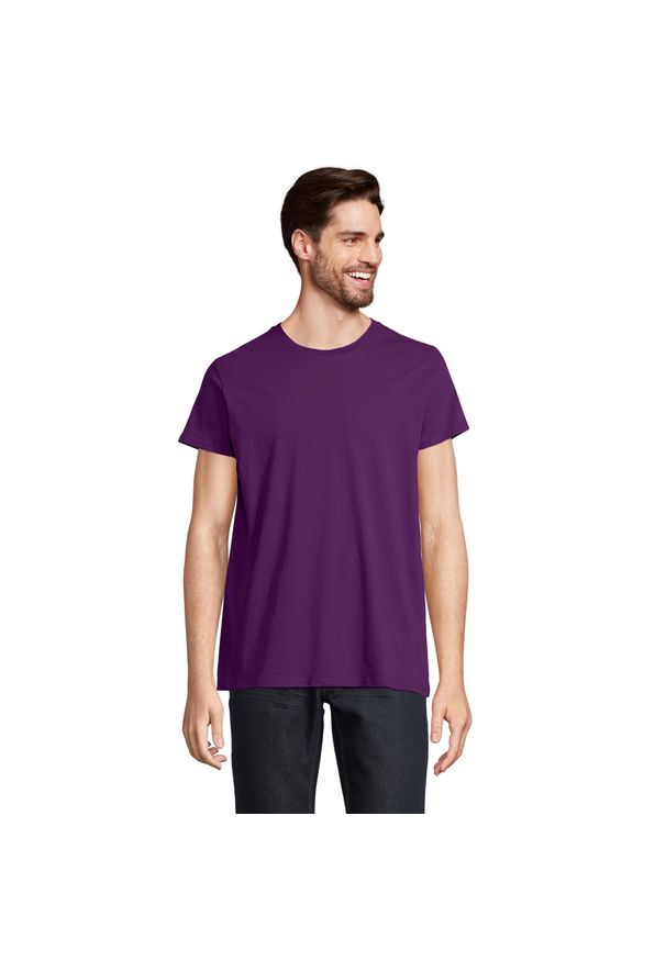 SOL'S - Koszulka Męska Crusader. Kolor: różowy. Sport: turystyka piesza