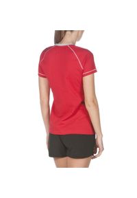 Koszulka damska Arena Team Line SS Tee. Kolor: czerwony. Materiał: materiał
