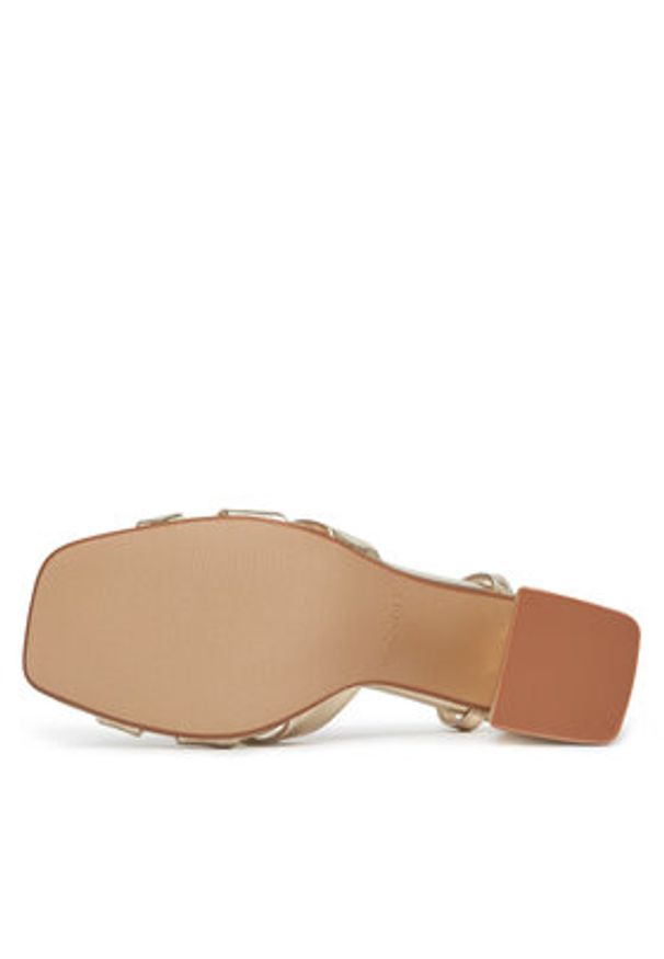 Jenny - JENNY Sandały CWYYS164-02 Złoty. Kolor: złoty. Materiał: skóra