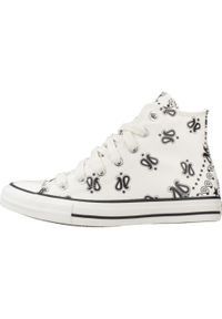 Tenisówki Converse Model Chuck Taylor All Star Paisley Kolor Biały. Kolor: biały. Materiał: tkanina. Wzór: paisley